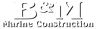 B&M Marine Construction logo