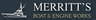 Merritt's Boat and Engine Works logo