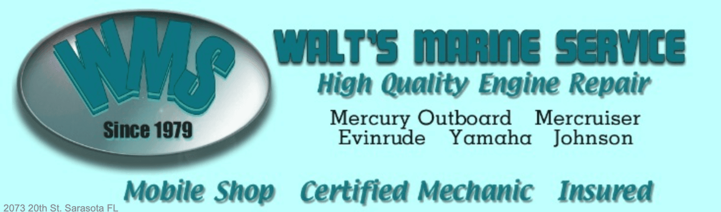 Walt's Marine Services - 2073 20th St #7661, Sarasota, FL 34234 logo