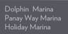Dolphin Marina Slips logo
