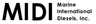 Marine International Diesels logo