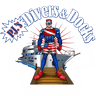 PJ's Divers and Docks logo