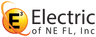 E3 Electric of NE FL logo
