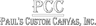 Paul's Custom Canvas logo