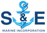 S & E Marine logo