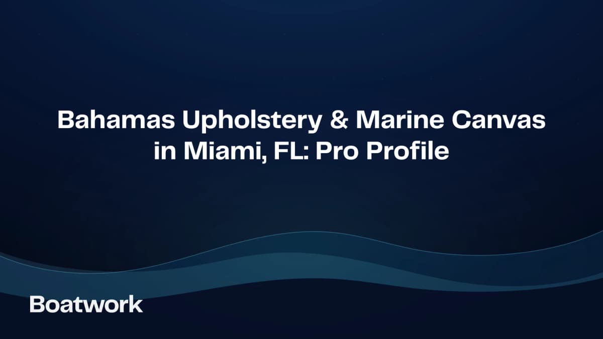 Bahamas Upholstery & Marine Canvas in Miami, FL: Pro Profile