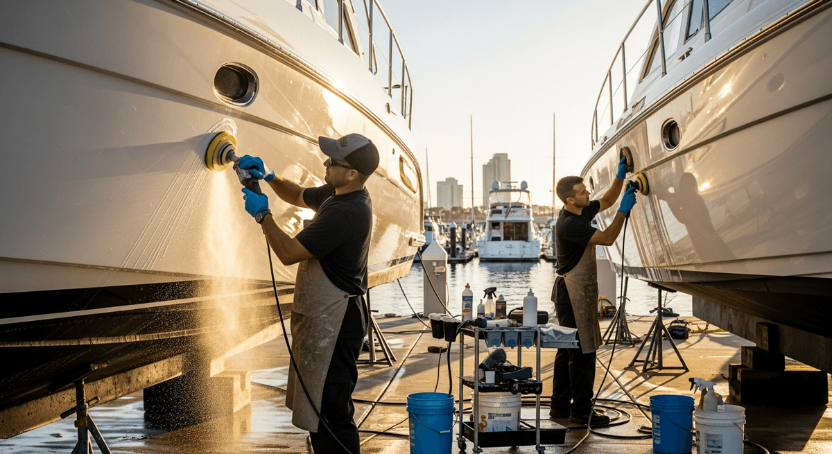 Boat Detailing & Cleaning