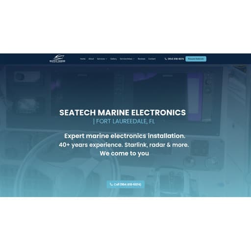 SeaTech Marine Electronics Services LLC logo